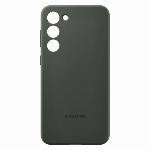 Samsung S23 PLUS umbris silikoonist Samsung Silicone Cover Case khaki EF PS916TGEGWW 3