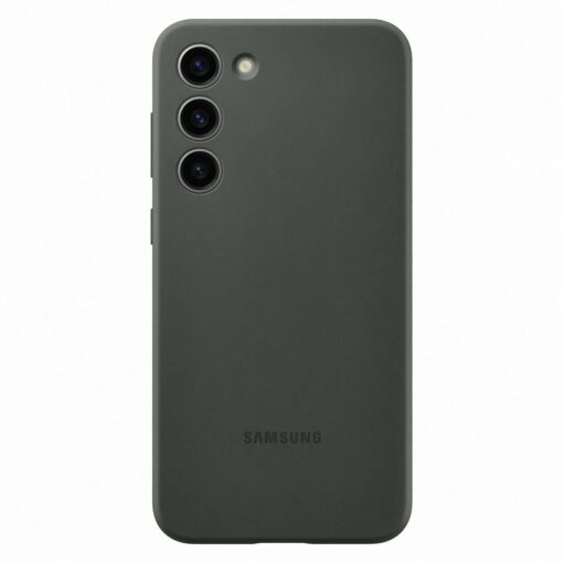 Samsung S23 PLUS umbris silikoonist Samsung Silicone Cover Case khaki EF PS916TGEGWW