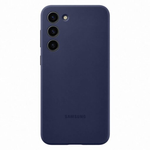 Samsung S23 PLUS umbris silikoonist Samsung Silicone Cover Case navy blue EF PS916TNEGWW