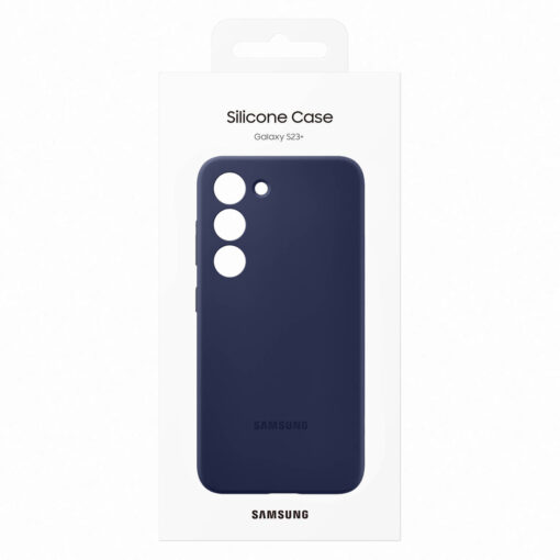Samsung S23 PLUS umbris silikoonist Samsung Silicone Cover Case navy blue EF PS916TNEGWW 6