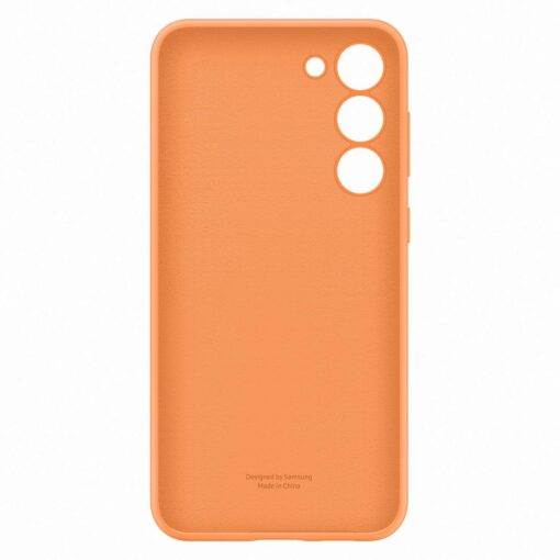 Samsung S23 PLUS umbris silikoonist Samsung Silicone Cover Case oranz EF PS916TOEGWW 3