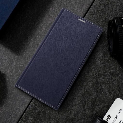 Samsung S23 ULTRA kaaned kaarditaskuga Dux Ducis Skin X2 magnetiga sulguv sinine 4