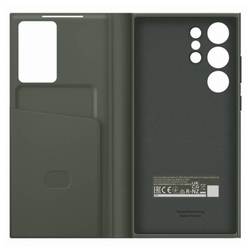 Samsung S23 ULTRA kaaned kaarditaskuga Samsung Smart View Wallet Case Khaki EF ZS918CGEGWW 5