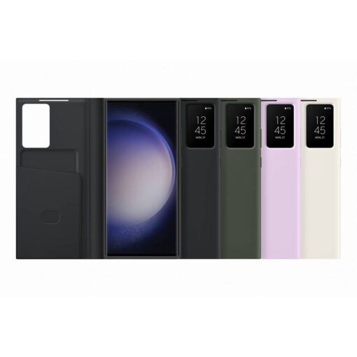 Samsung S23 ULTRA kaaned kaarditaskuga Samsung Smart View Wallet Case Khaki EF ZS918CGEGWW 6