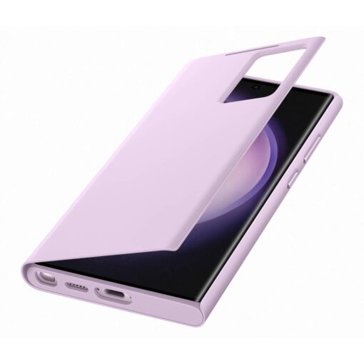 Samsung S23 ULTRA kaaned kaarditaskuga Samsung Smart View Wallet Case Lilac EF ZS918CVEGWW 5