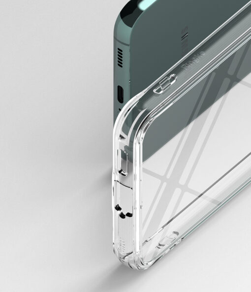 Samsung S23 ULTRA umbris Ringke silikoonist serva ja plastikust tagusega Fusion labipaistev 7