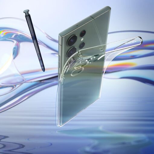 Samsung S23 ULTRA umbris Spigen Liquid Crystal silikoonist labipaistev 10