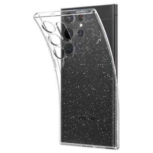 Samsung S23 ULTRA umbris Spigen Liquid Crystal silikoonist labipaistev sadelev 8