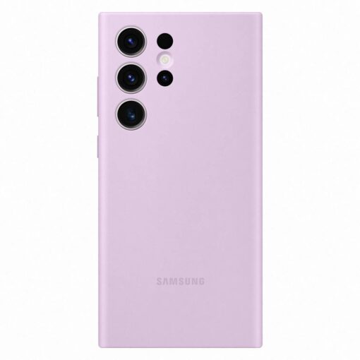 Samsung S23 ULTRA umbris silikoonist Samsung Silicone Cover Case Lilac EF PS918TVEGWW