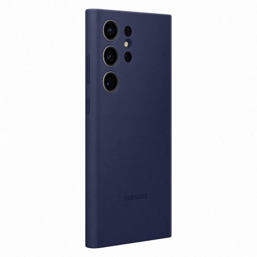 Samsung S23 ULTRA umbris silikoonist Samsung Silicone Cover Case navy blue EF PS918TNEGWW 2