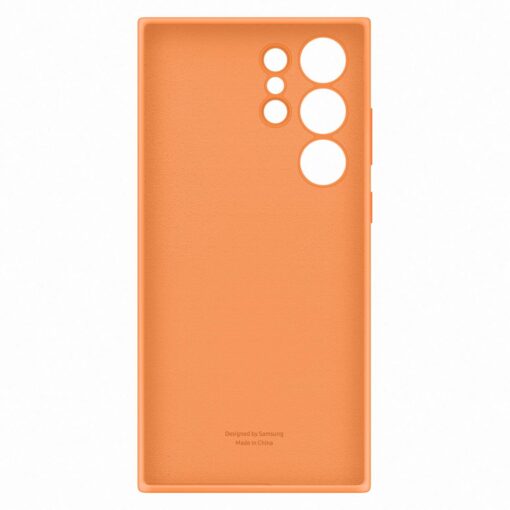Samsung S23 ULTRA umbris silikoonist Samsung Silicone Cover Case oranz EF PS918TOEGWW 4