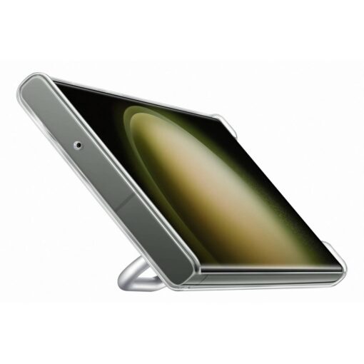 Samsung S23 ULTRA umbris silikoonist raami ja plastikust tagusega Clear Gadget Case labipaistev EF XS918CTEGWW 10
