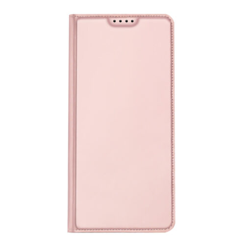 Samsung S23 kaaned kaarditaskuga Dux Ducis Skin Pro kunstnahast roosa 9
