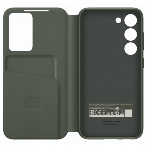 Samsung S23 kaaned kaarditaskuga Samsung Smart View Wallet Case khaki EF ZS911CGEGWW 5