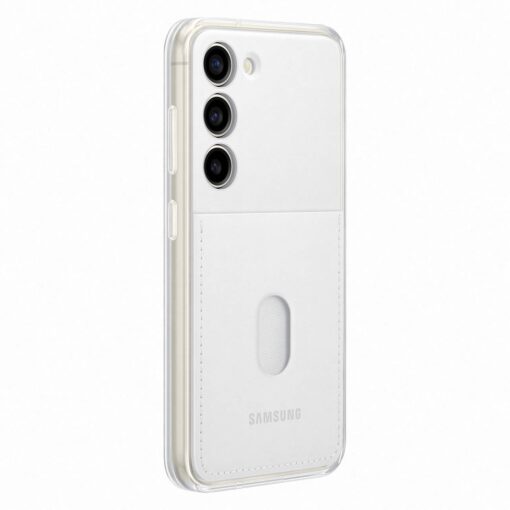 Samsung S23 umbris Samsung Frame Cover vahetatava tagapaneeliga valge EF MS911CWEGWW 2