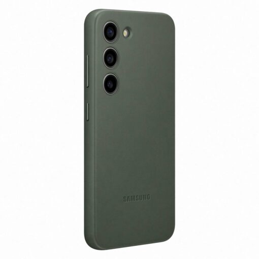 Samsung S23 umbris naturaalsest nahast roheline EF VS911LGEGWW 3
