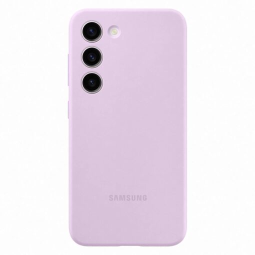 Samsung S23 umbris silikoonist Samsung Silicone Cover Case Lilac EF PS911TVEGWW