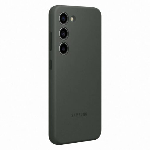 Samsung S23 umbris silikoonist Samsung Silicone Cover Case khaki EF PS911TGEGWW 6