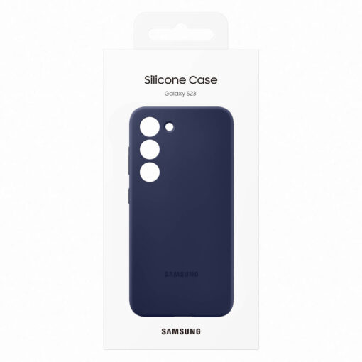 Samsung S23 umbris silikoonist Samsung Silicone Cover Case navy blue EF PS911TNEGWW 6