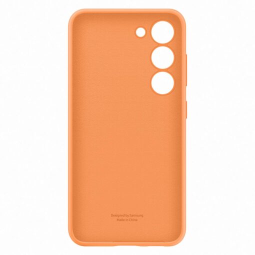 Samsung S23 umbris silikoonist Samsung Silicone Cover Case oranz EF PS911TOEGWW 4