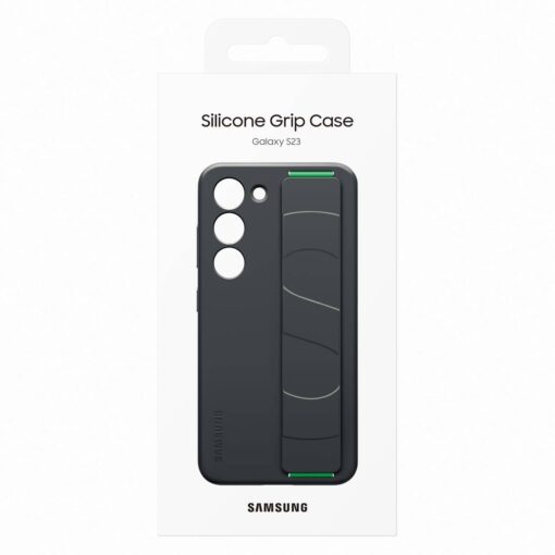 Samsung S23 umbris silikoonist Samsung Silicone Grip Cover Case must EF GS911TBEGWW 4