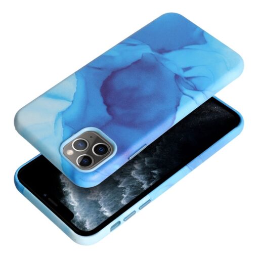iPhone 11 PRO MAX umbris MagSafe kunstnahast lained sinine 1