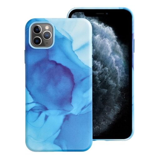 iPhone 11 PRO MAX umbris MagSafe kunstnahast lained sinine