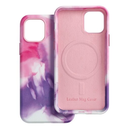 iPhone 11 PRO umbris MagSafe kunstnahast lained lilla 6
