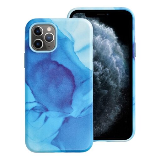 iPhone 11 PRO umbris MagSafe kunstnahast lained sinine