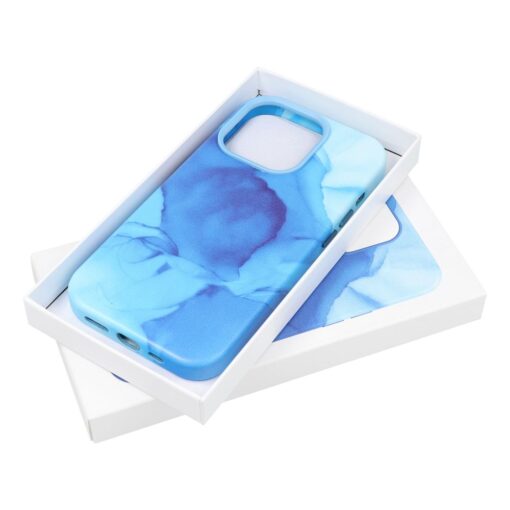 iPhone 11 PRO umbris MagSafe kunstnahast lained sinine 9