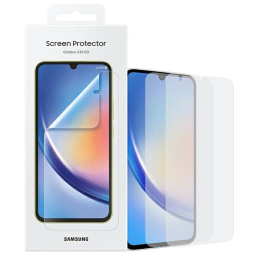 Samsung A34 kaitsekile Samsung Screen Protector 2x EF UA346CTEGWW