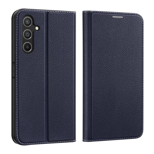 Samsung A54 kaaned kaarditaskuga Dux Ducis Skin X2 magnetiga sulguv sinine 1