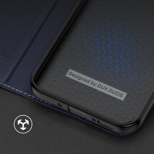 Samsung A54 kaaned kaarditaskuga Dux Ducis Skin X2 magnetiga sulguv sinine 8