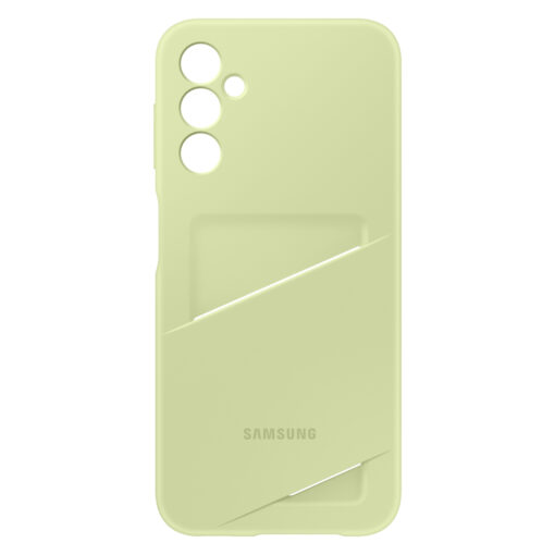 Samsung Galaxy A14 umbris Card Slot kaarditaskuga silikoonist roheline EF OA146TGEGWW 3
