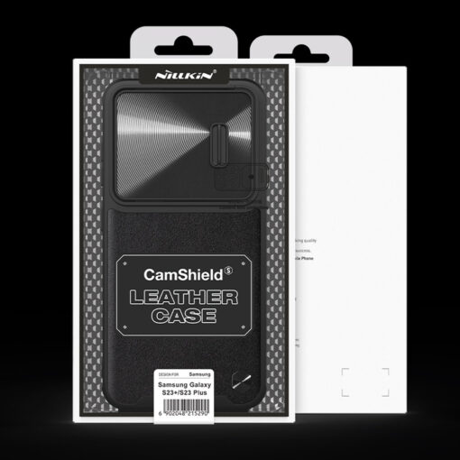 Samsung S23 umbris Camshield Leather S must 14