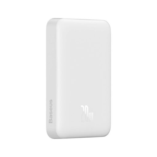MagSafe mini akupank 10 000mAh 20W 0.5m USB C Baseus valge 2