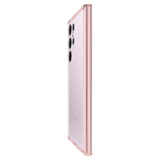 Samsung S23 ULTRA umbris Spigen Ultra Hybrid silikoonist servade ja plastikust tagusega roosa kristall 10