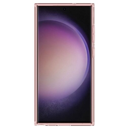 Samsung S23 ULTRA umbris Spigen Ultra Hybrid silikoonist servade ja plastikust tagusega roosa kristall 2