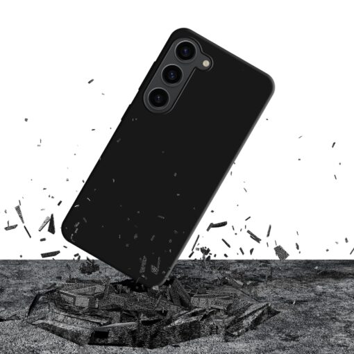 Samsung S23 umbris silikoonist – 3mk Silicone Case matt must 2