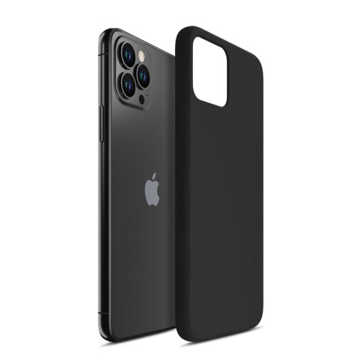 iPhone 11 PRO MAX umbris silikoonist 3mk Silicone Case matt must 6