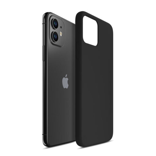 iPhone 11 umbris silikoonist 3mk Silicone Case matt must 6