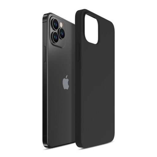 iPhone 12 PRO MAX umbris silikoonist 3mk Silicone Case matt must 6