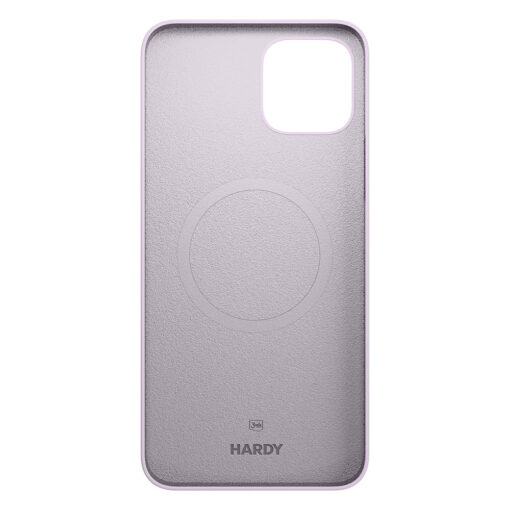 iPhone 1212 PRO umbris MagSafe silikoonist 3mk Hardy Silicone MagCase lilla 11