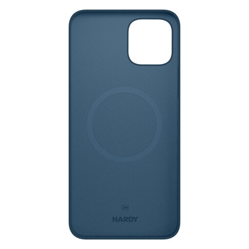 iPhone 1212 PRO umbris MagSafe silikoonist 3mk Hardy Silicone MagCase sinine 11