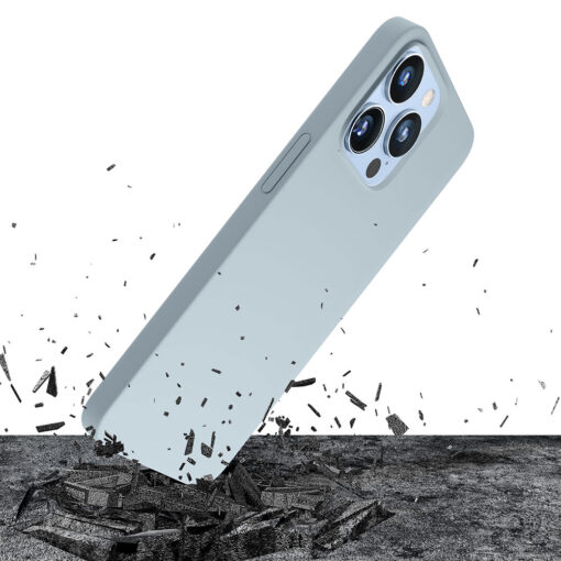 iPhone 13 PRO MAX umbris MagSafe silikoonist 3mk Hardy Silicone MagCase helesinine 2