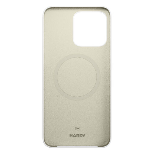 iPhone 13 PRO MAX umbris MagSafe silikoonist 3mk Hardy Silicone MagCase valge 11