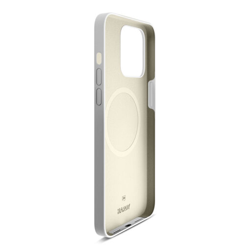 iPhone 13 PRO MAX umbris MagSafe silikoonist 3mk Hardy Silicone MagCase valge 9