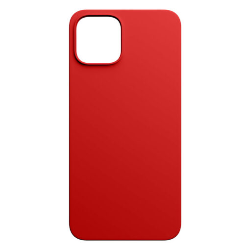 iPhone 13 umbris MagSafe silikoonist 3mk Hardy Silicone MagCase punane 10