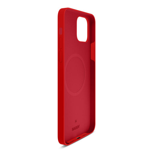 iPhone 13 umbris MagSafe silikoonist 3mk Hardy Silicone MagCase punane 9