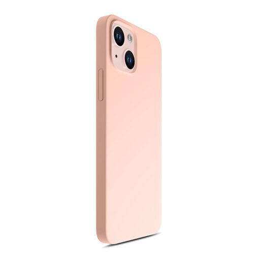 iPhone 13 umbris MagSafe silikoonist 3mk Hardy Silicone MagCase roosa 6